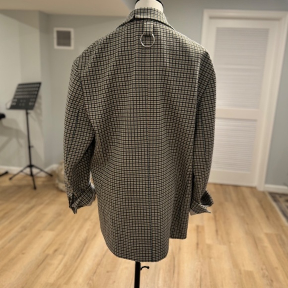 Rare TIBI LIAM CHECKED BLAZER size XS - Picture 7 of 8